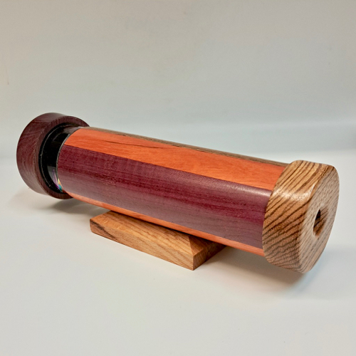 SC-055 Exotic Hardwood Kaleidoscope  $168 at Hunter Wolff Gallery